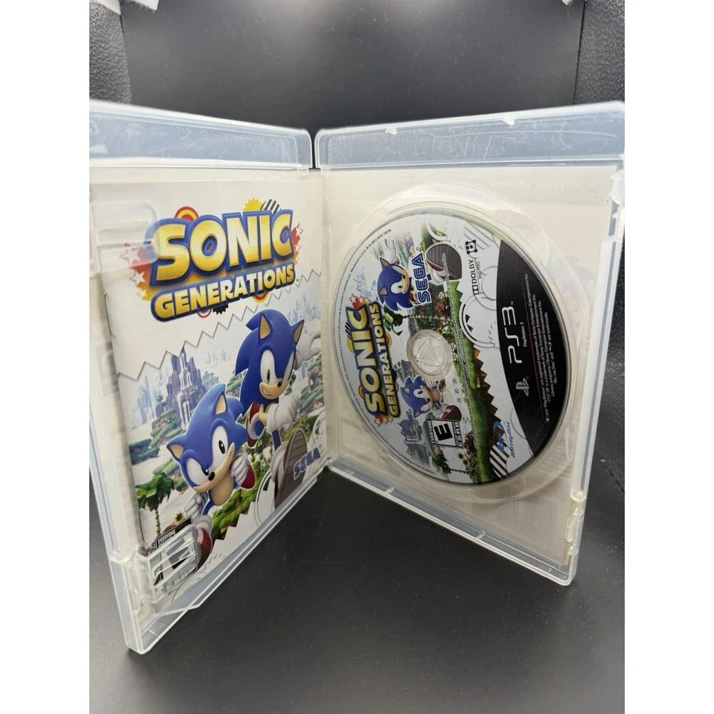 Sonic Generations Sony PlayStation 3 PS3 Complete with Manual CIB Tested